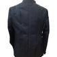 PREMIUM Slim Fit Mens Black BandhGala / Prince / Chinese Collar Open Jacket with inside Waistcoat- Fantastic Fit - CS2409 JA 0524