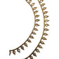 Antique Gold Finish Saree Belt, Waist / Belly Chain - Fancy Dress , Bollywood - KAJ960 C 0923