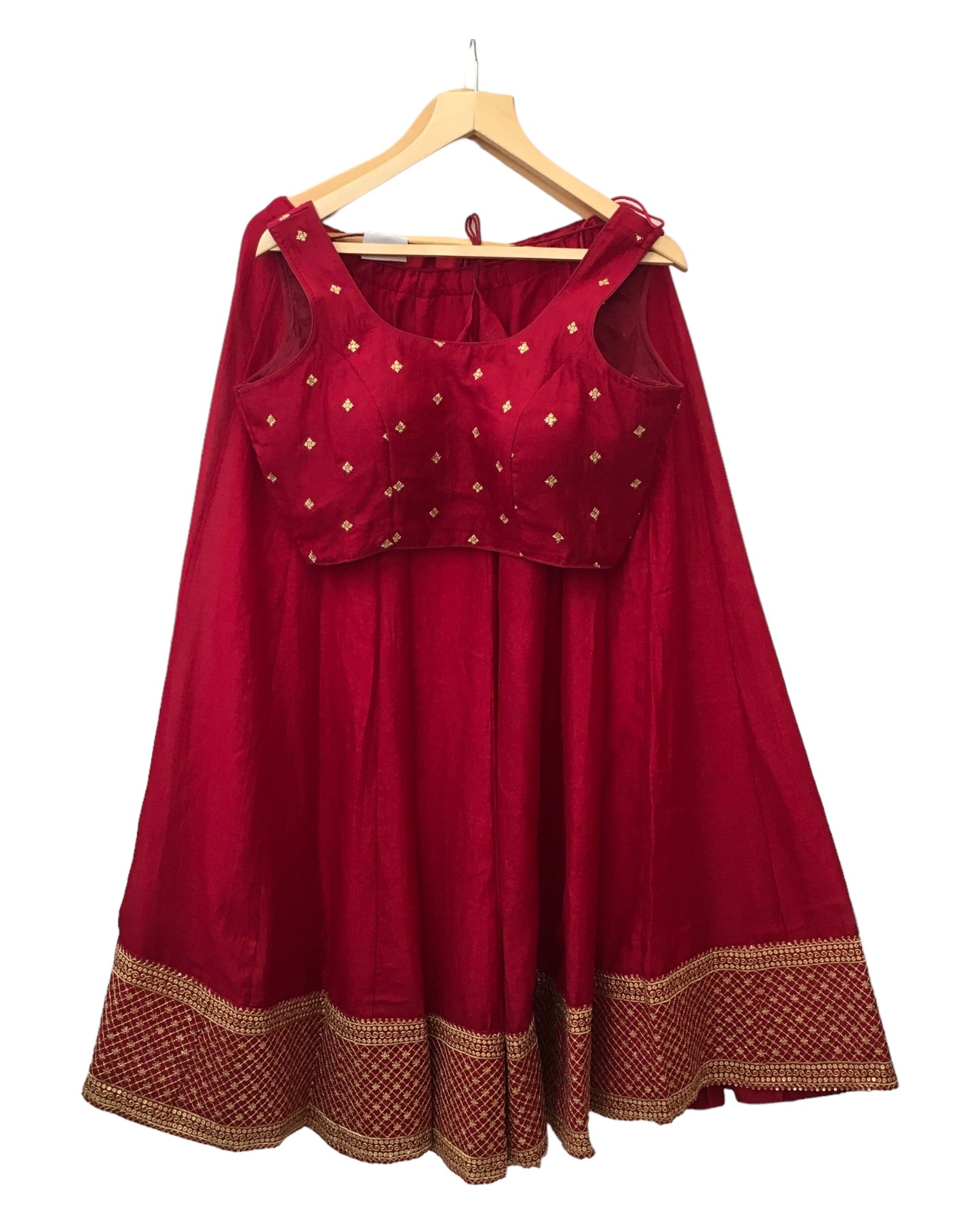 Fuchsia - Silky Lehenga Set - Weddings ,Bridesmaids, Sangeet,  Henna, Haldi - 24h Dispatch - AF2414 TT 0624