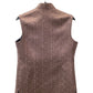 Rose Gold / Light Brown - Rich Lucknowi Sequins Mens Waistcoat / Bandi - Bollywood - HHF2403 KK 0624