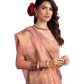 Pink - Traditional Silky Fancy Saree with Blouse Piece - UK Stock - 2/3 days Delivery  12KT25 RP477