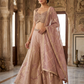 UK 12 / 38" - Pastel Baby Pink - Designer Ladies Indian Short Top Palazzo Trousers Suit - UK Stock - 2/3 days delivery - VMK Jivika AV