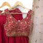 Magenta / Fuchsia Pink Ready Made Lehenga Set - Size 12 - 38"(Loosen up tp 14) ) UK Stock - 24h Dispatch - KTC24354  TJ 0324
