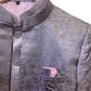 Pastel Lilac - PREMIUM Slim Fit Mens Self Brocade BandhGala / Prince / Chinese Collar Jacket with inside Waistcoat- Fantastic Fit - CS2505 03PY25