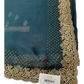 Petrol Blue - Saree with Thread / Stone Work and Blouse Piece - UK stock - 24hr Dispatch - SP2612 KR