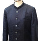 Navy Blue - Classic Self Brocade Sherwani with Quality Buttons -  YD2416 06JP24