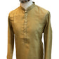 Gold - Silky -  Mens Indian Kurta set - Weddings / Walimas , Sangeet, Eid, Mehndi / Henna - NAD2511 01KJ25