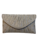 Silver - Rich Hand Embroidered Clutch Bag - AKB254 10KP24