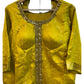 UK 20 / 46" - Yellow - Ladies Sharara / Palazzo Trousers Suit - UK Stock - Sangeet / Henna / Weddings - DIL8640 TP