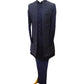 Stunning Double Layered Navy Blue Sherwani -  SHU2312 JY 0923