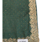 Sage Green - Chiffon - Fancy Party Saree with Blouse Piece - 11KP24 SP2423