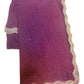 Fuchsia / Magenta Pink - Saree with Thread / Stone Work and Blouse Piece - UK stock - 24hr Dispatch - SP2611 VP