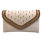 Cream - Rich Silky Antique Embroidered Clutch Bag - AY253 10Rp24
