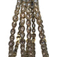 Antique Gold Finish Gold Reverse Stone Bangles (Set of 4) - Mix N Match - NIR832A