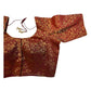 38" & 42" - Maroon - Banarasi Brocade Saree / Lehenga Blouse -UK Stock - Quick Dispatch - X1126 01A25