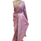 Pink - Fancy Embroidered Saree with Blouse Piece - UK stock - 24hr Dispatch - SP250628 VJ