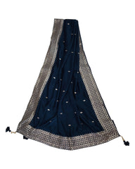 Petrol Blue - Designer Ready Made Lehenga Set - Size 14 (40