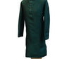 Turquoise Rama Green - Brocade Mens Indian Kurta set - Weddings / Walimas , Sangeet, Eid, Mehndi / Henna - NAD2506 01KT25