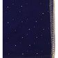 Navy Blue - Ladies Net Dupatta with Gold Lace Border  & Diamante - Mix N Match -  VC2501 T0125