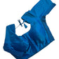 Dark Turquoise / Peacock Blue - HYBRID Silky Saree blouse - With Elastic on both side for Great fit - Size 36",38", 40" S M L  - VAM1216 Ap