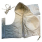 Cream - HYBRID Silky Saree blouse - With Elastic on both side for Great fit - Size 36",38", 40" S M L  - VAM1216 Ap