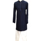 Navy Blue - Rich Sequins Lucknowi Chiffon Mens Indian Kurta Set with Smart Pants - Weddings / Walimas , Sangeet, Eid, Mehndi / Henna - SHU2501 KC 0325