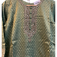 UK 12 / 38" - Sage Green - Ladies Sharara / Palazzo Trousers Suit - UK Stock - Sangeet / Henna / Weddings - HEL6501 JY