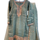 UK 12 / 38" - Sea Green - Ladies Sharara / Palazzo Trousers Suit - UK Stock - Sangeet / Henna / Weddings - DIL13113 TT