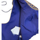 38" & 42" - Navy Blue - Banarasi Brocade Saree / Lehenga Blouse -UK Stock - Quick Dispatch - X1126 01A25