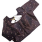 34", 38" & 42" - Coffee Brown - Banarasi Brocade Saree / Lehenga Blouse -UK Stock - Quick Dispatch - X767 08Ap25 - Prachy Creations