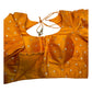 34", 38" & 42" - Orange - Banarasi Brocade Saree / Lehenga Blouse -UK Stock - Quick Dispatch - X767 08Ap25 - Prachy Creations