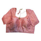 34", 38" & 42" - Pink - Banarasi Brocade Saree / Lehenga Blouse -UK Stock - Quick Dispatch - X767 08Ap25 - Prachy Creations