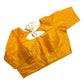 34", 38" & 42" - Yellow - Banarasi Brocade Saree / Lehenga Blouse -UK Stock - Quick Dispatch - X767 08Ap25 - Prachy Creations