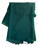 Bottle Green - Fancy Embroidered Saree with Blouse Piece - UK stock - 24hr Dispatch - SP250608 KH