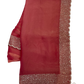 Dark Pink - Classic Saree with Stone Work Border and Blouse Piece - UK stock - 24hr Dispatch - RS2538 VP