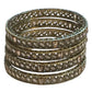 Antique Gold Finish Gold Reverse Stone Bangles (Set of 4) - Mix N Match - SR206Rp