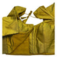 Olive Green - HYBRID Silky Saree blouse - With Elastic on both side for Great fit - Size 36",38", 40" S M L  - VAM1216 Ap