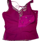 UK 12 / 38" - Fuchsia Pink - Designer Ladies Medium Length Top Palazzo Trousers Suit - UK Stock - 2/3 days delivery - VMK Zilmil RY