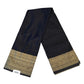 Black - Traditional Handloom Banarasi Sari / Saree - with Blouse Piece - SN2403 11VC24