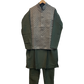 Henna / Mehndi Green - Mens Indian Waistcoat & Kurta Set - UK Stock - 24 hr Dispatch - KCS4010 03VJ26