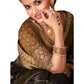 Black - Banarasi Silky Saree with Fancy Ready made Blouse - ANM7005  JT 1123