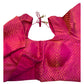 38" & 42" - Fuchsia Pink - Banarasi Brocade Saree / Lehenga Blouse -UK Stock - Quick Dispatch - LT3 08Rp25 - Prachy Creations