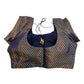 38" & 42" - Navy Blue - Banarasi Brocade Saree / Lehenga Blouse -UK Stock - Quick Dispatch - LT3 08Rp25 - Prachy Creations