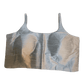 38" / UK 12 - Silver Grey - Silky Designer Saree blouse with cups, Sleeveless - UK Stock - Quick Delivery - RNK - R651-H - Prachy Creations