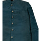 Teal - Classic Banarasi Handloom Brocade Sherwani with quality Buttons -  BS788 08JC25