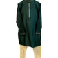 Bottle Green - Banarasi Handloom Brocade Mens Indian Kurta set - UK Stock - Weddings / Walimas , Sangeet, Diwali, Eid, Mehndi / Henna - VEE2532 KR