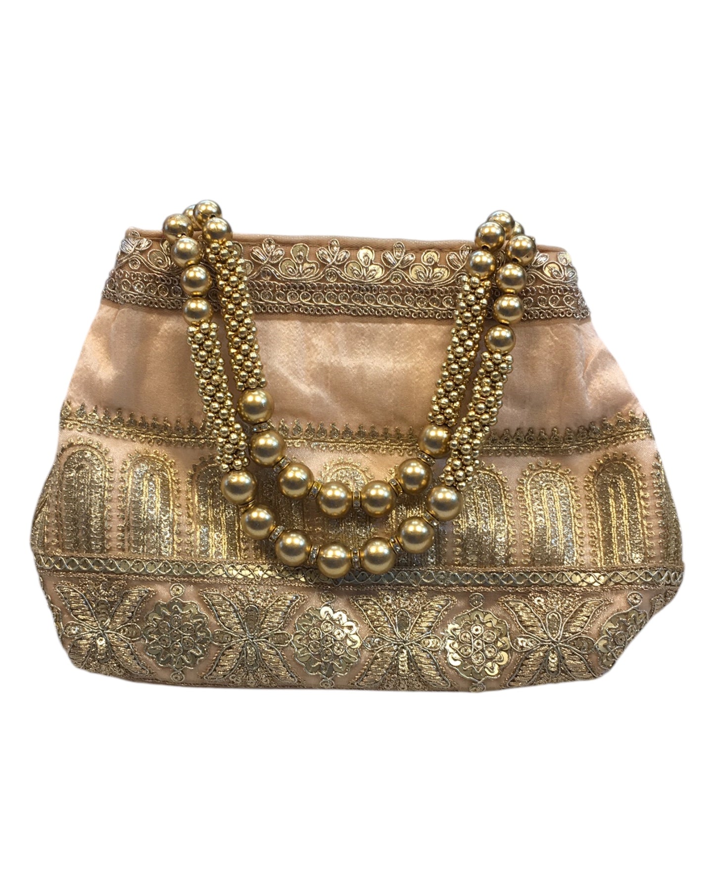 Baby Pink - Silky Bollywood Ladies HandBag - GJ22 10Pp24