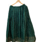 Size 14 / 40" Bust - Bottle Green Lehenga Set - Back Fasten Blouse - UK Stock - 24h Dispatch - DCB2511 VV