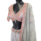 Light Grey Ready Made Lehenga Set - UK Stock - 24h Dispatch - ZC114  KYP 0324