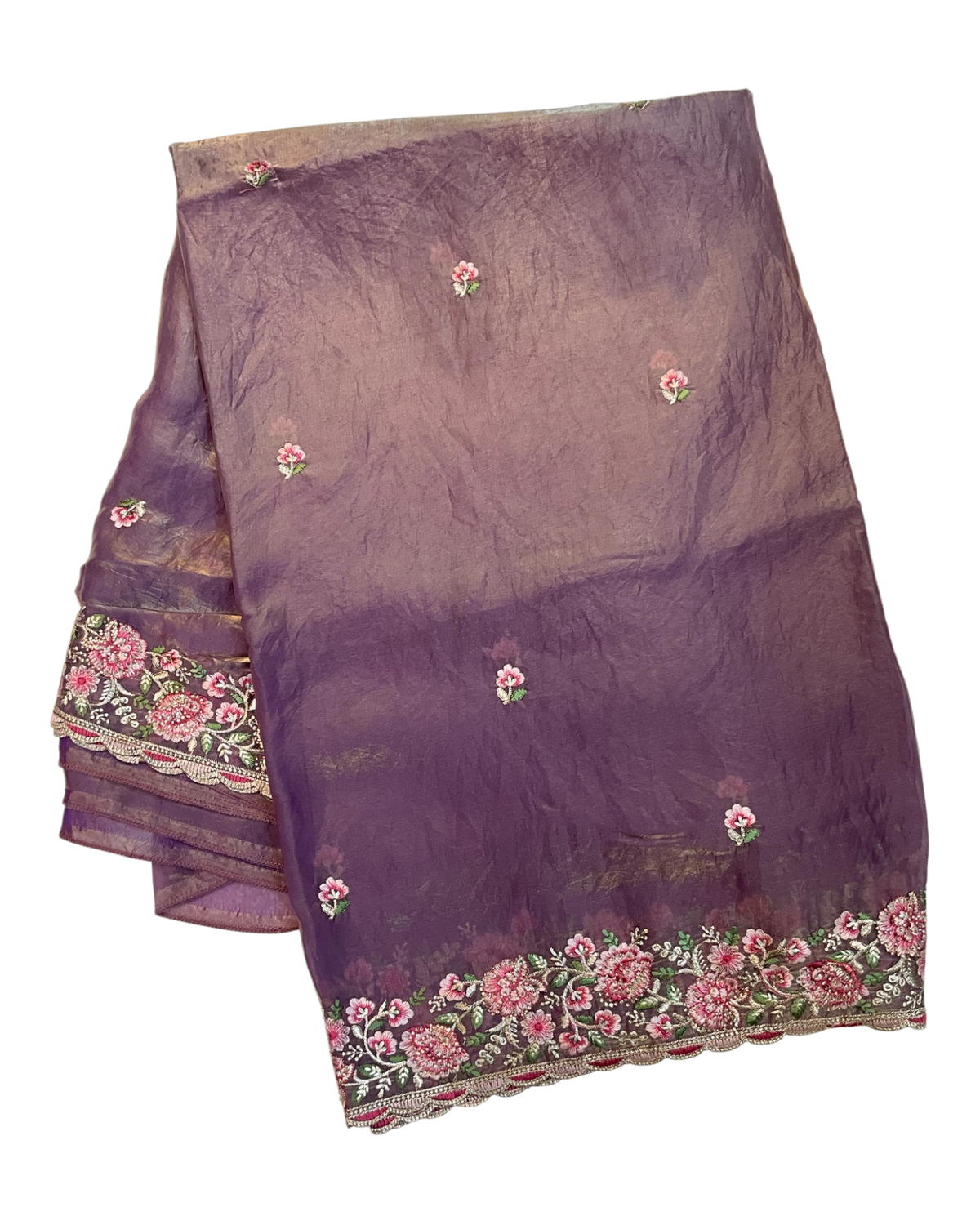 Pink - Fancy Party Saree with Blouse Piece - UK stock - 24hr Dispatch - LTF4604 07VY26